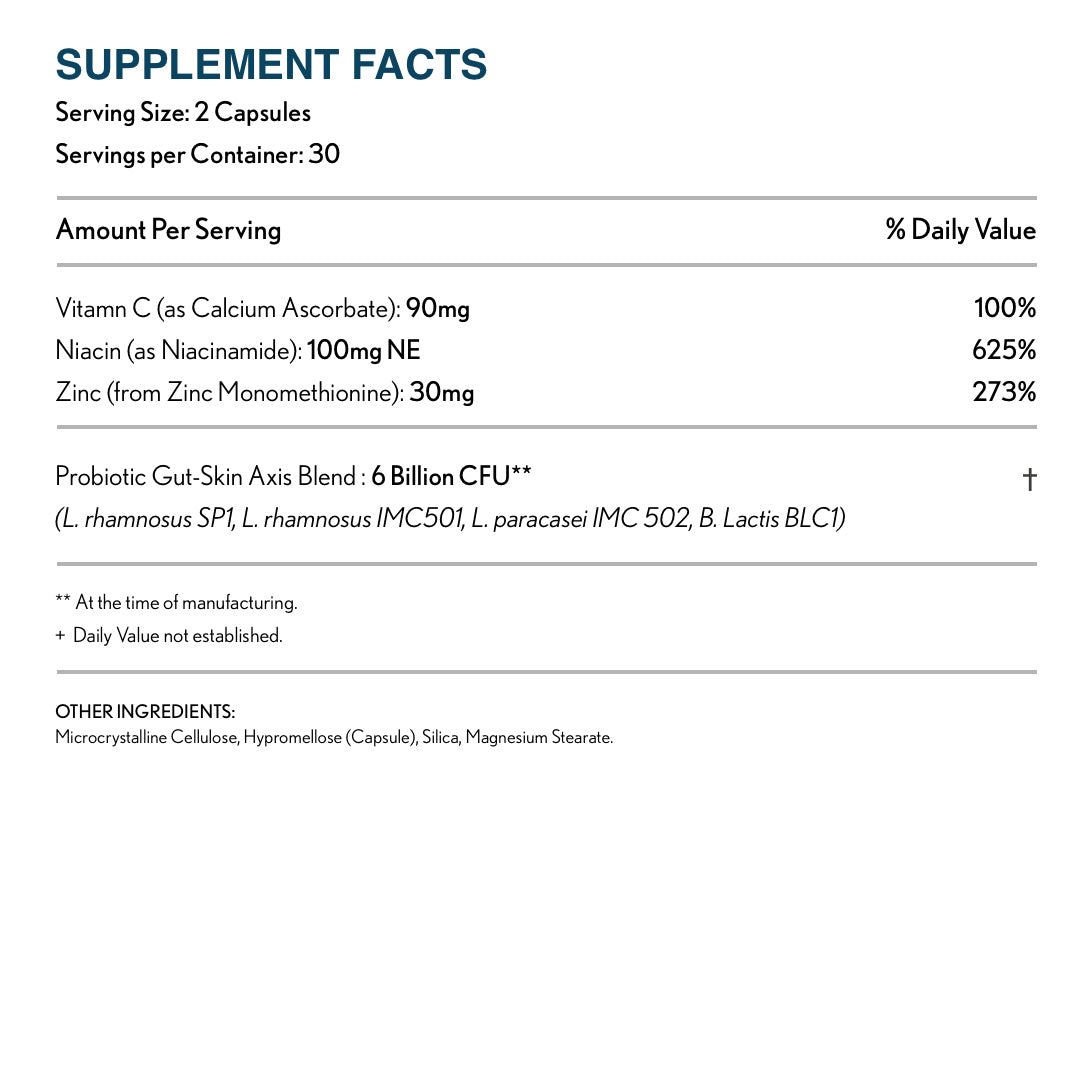 
                  
                    Face Reality Supplements - Clear Skin Restore
                  
                