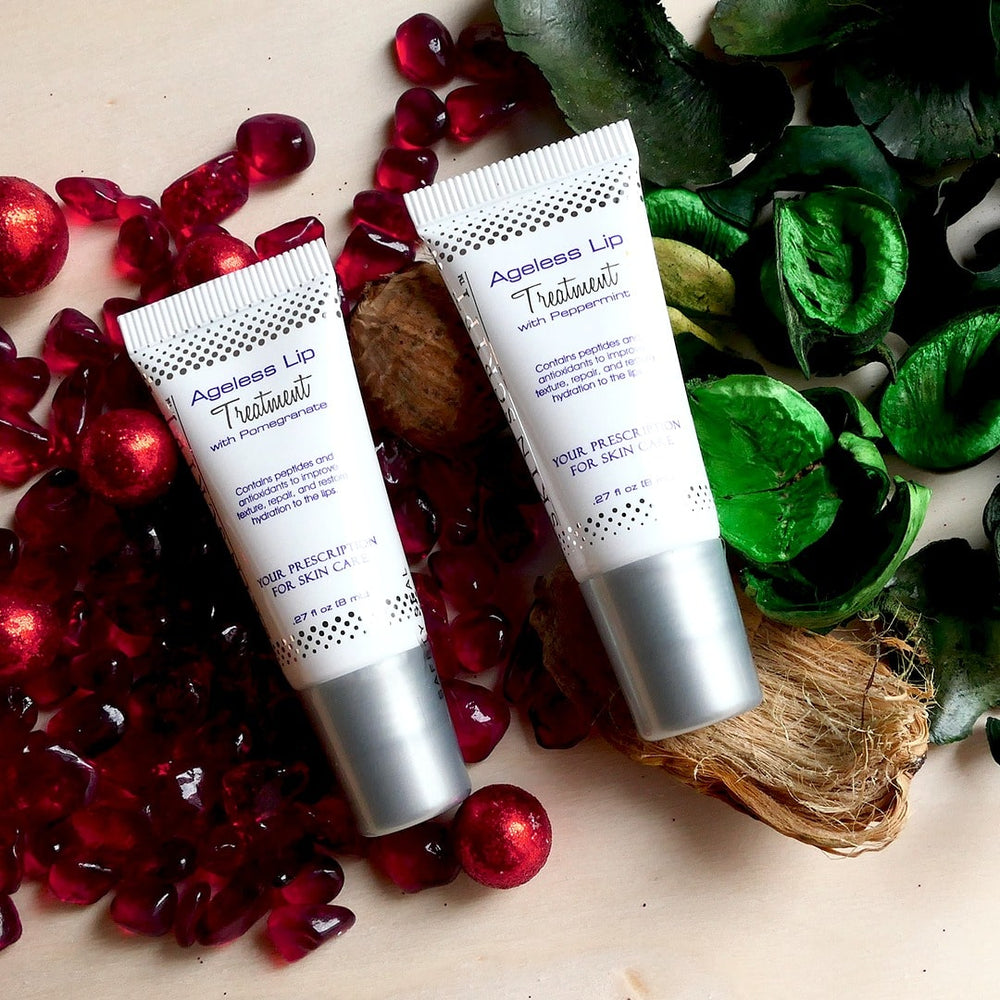 Skin Script RX - Ageless Lip Treatment- Pomegranate