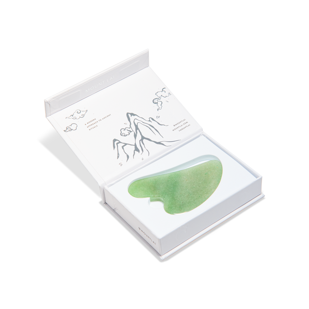 The Jade Gua Sha Facial Lifting Tool by Mount Lai